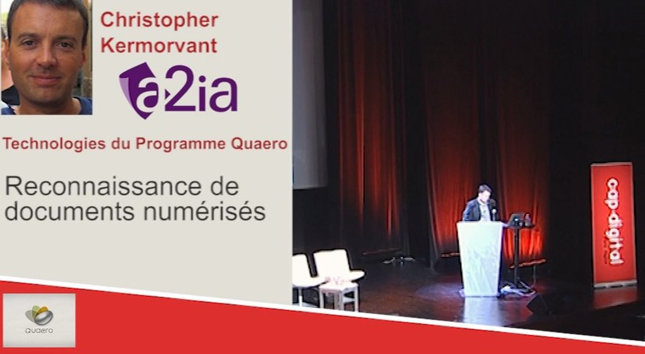 Reconnaissance de documents numérisés