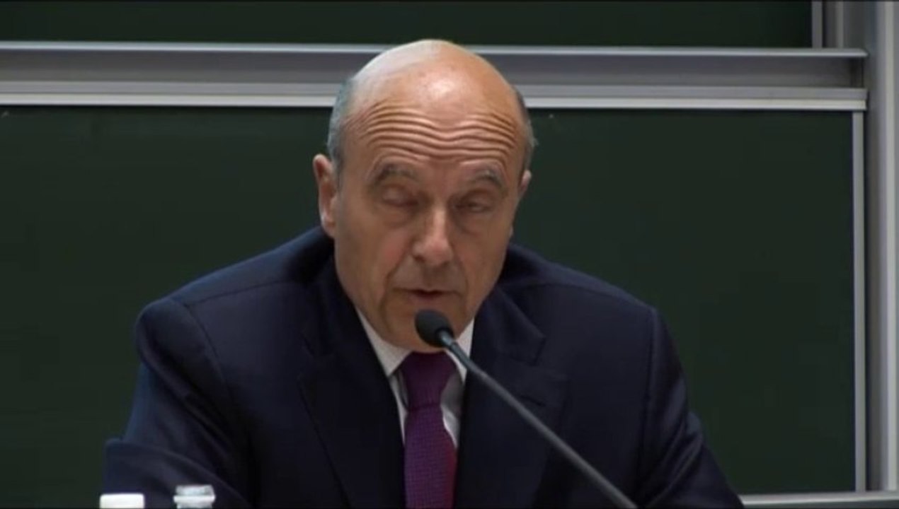 Quel avenir pour l'Europe? Alain Juppé Forum Europe