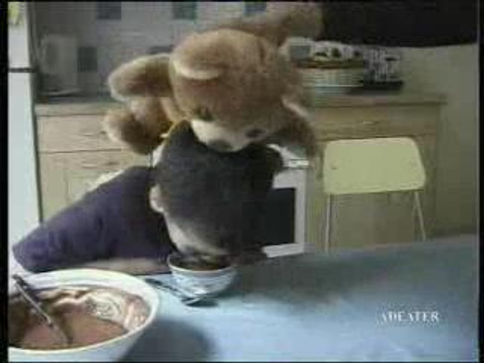 pub + nounours + vanne ^^