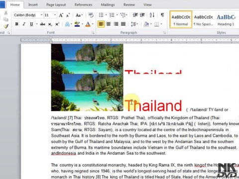 Lesson 53 Headers and Footers Customize 1 (Microsoft Office Word 2007_2010 Free Tutorial Urdu Hindi Video Training taleem.tv Pakistan Education