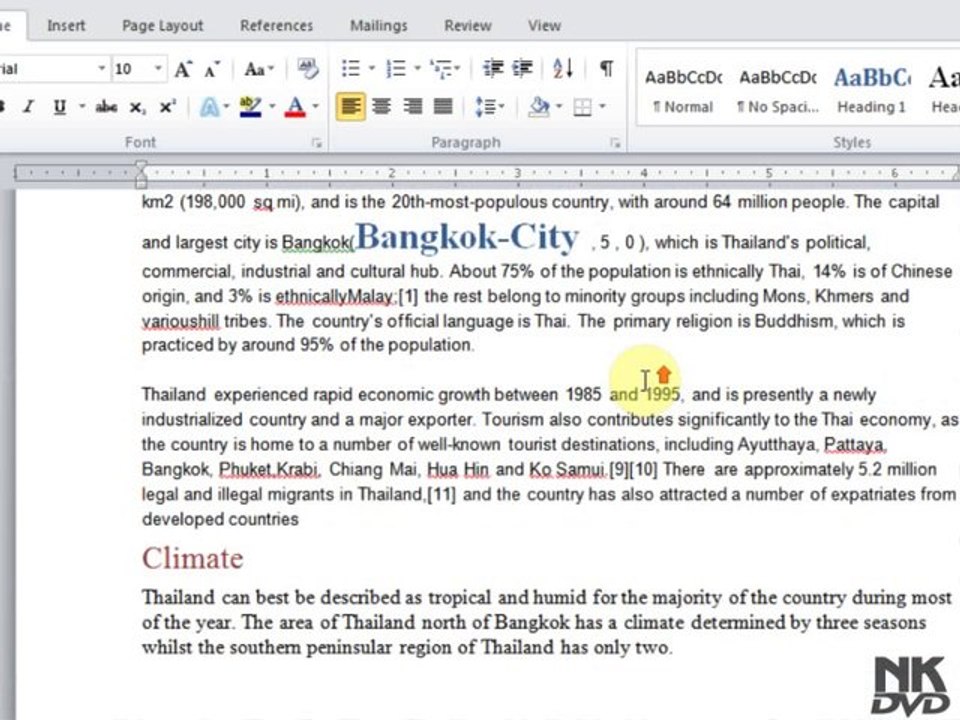 Lesson  54 Headers and Footers Customize 2 (Microsoft Office Word 2007_2010 Free Tutorial Urdu Hindi Video Training taleem.tv Pakistan Education
