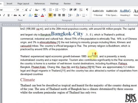 Lesson 54 Headers and Footers Customize 2 (Microsoft Office Word 2007_2010 Free Tutorial Urdu Hindi Video Training taleem.tv Pakistan Education