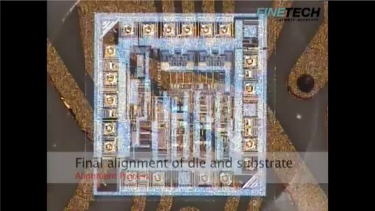 Thermosonic Bonding using Gold on Gold Process on FINEPLACER® lambda