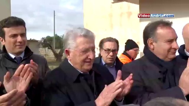 Conferenza Stampa dell'inizio lavori per l'ampliamento della Strada Provinciale 1 Andria - Trani