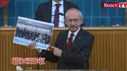 Kılıçdaroğlu da fotoğraf gösterdi
