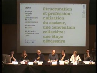 Structuration et professionnalisation du secteur, une convention collective : une étape nécessaire (Part 1/2)
