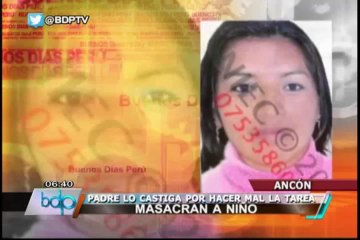 Padre masacró a su hijo de 8 años por hacer mal la tarea y visitar a su abuela