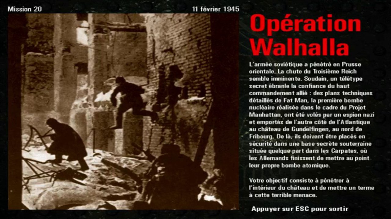 Commandos DLLE/20-1 Opération walhalla