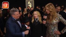 ET: 56. Annual Grammys Madonna's Son Makes Red Carpet Debut 720P HD
