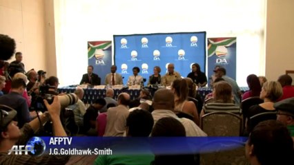Afrique du Sud: alliance de l'opposition contre l'ANC