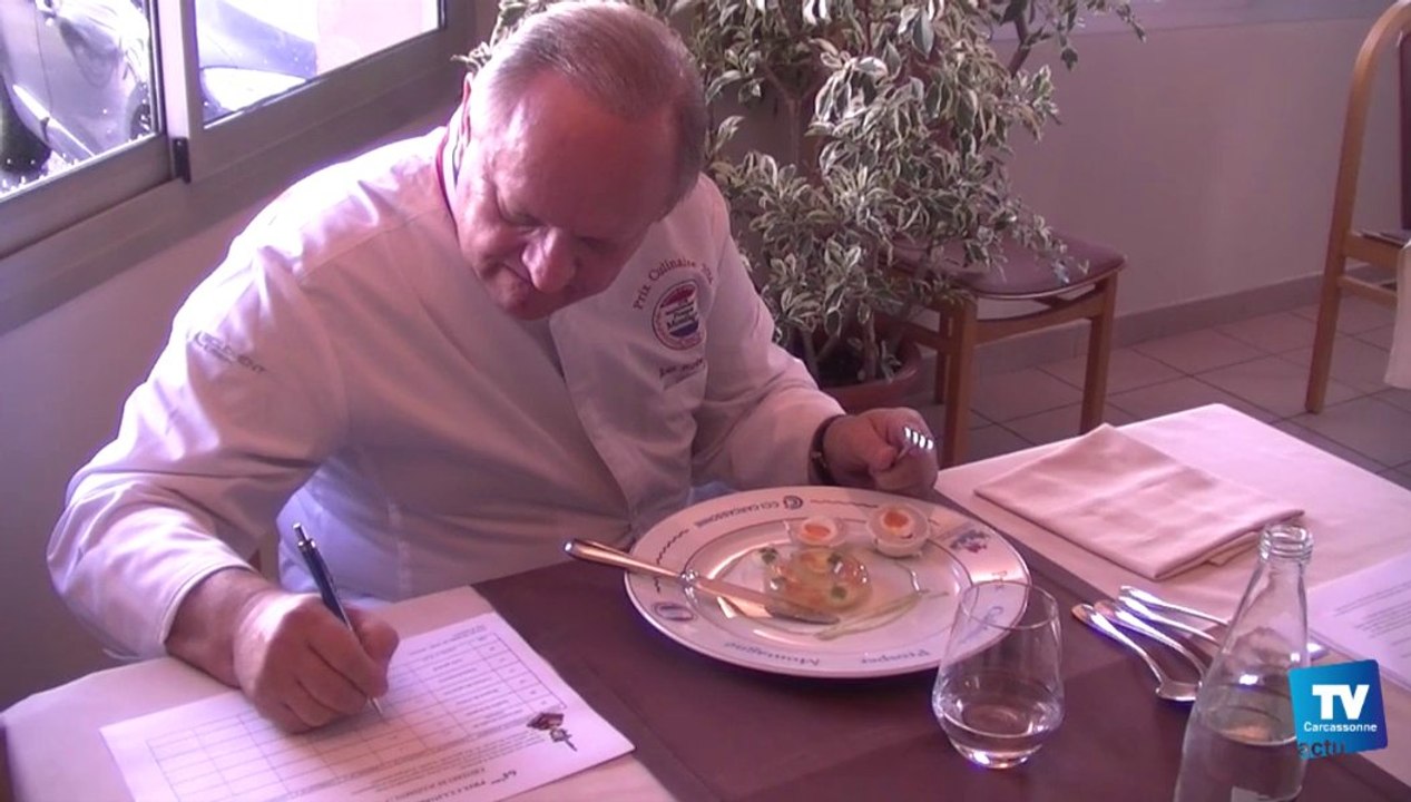 Le 64 ème Prix Prosper Montagné s'est déroulé à Carcassonne en présence de Joël Robuchon :