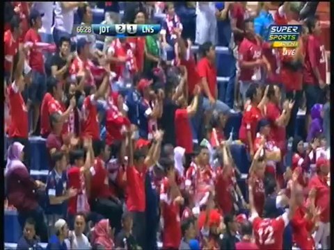 Johor DT v LionsXII goals (2-2) 28 Jan 2014