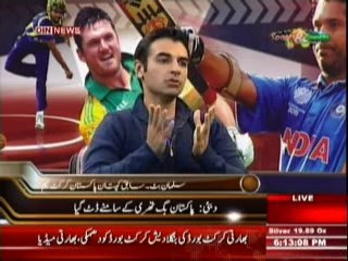 Sports & Sports (Dubai : Pakistan Big Three Ke Samne Dat Gaya) 28 January 2014 Part-1