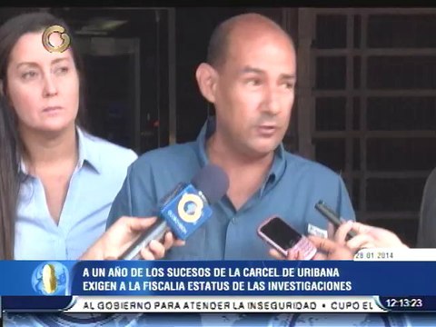 Ratifican solicitud al MP para que investigue masacre en cárcel de Uribana