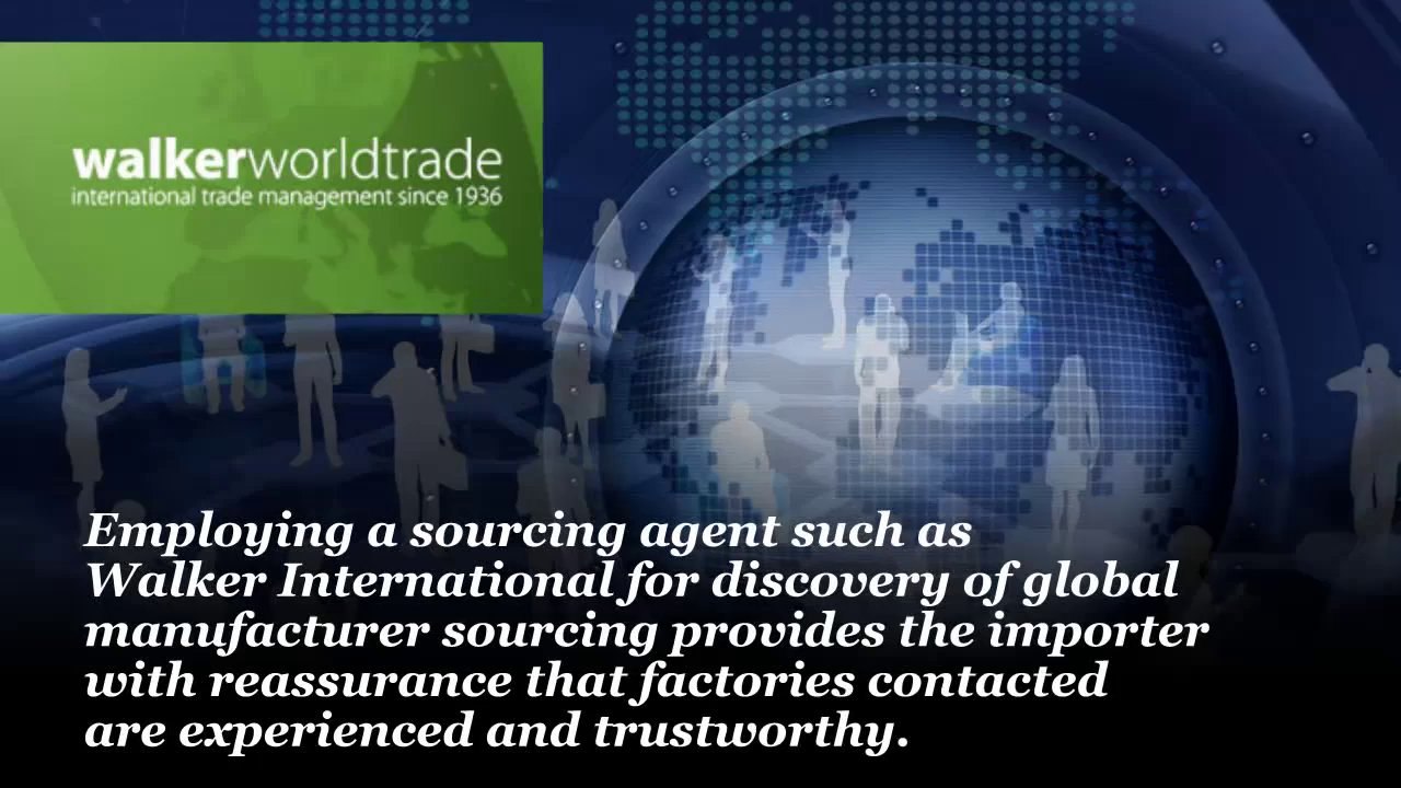 Sourcing Reliable Manufacturers: WalkerWorldTrade.com