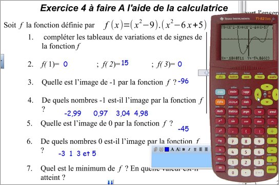 2nde Fonction et Calculatrice - Vidéo Dailymotion