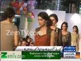 Pakistani Model Iqra Trembles During Ramp Walk