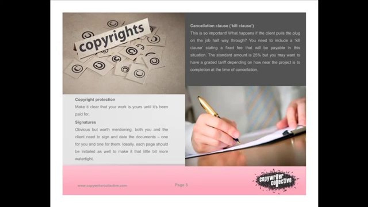 Freelance Copywriter - Agony Ant  Legal Coverage for Freelance Copywriters