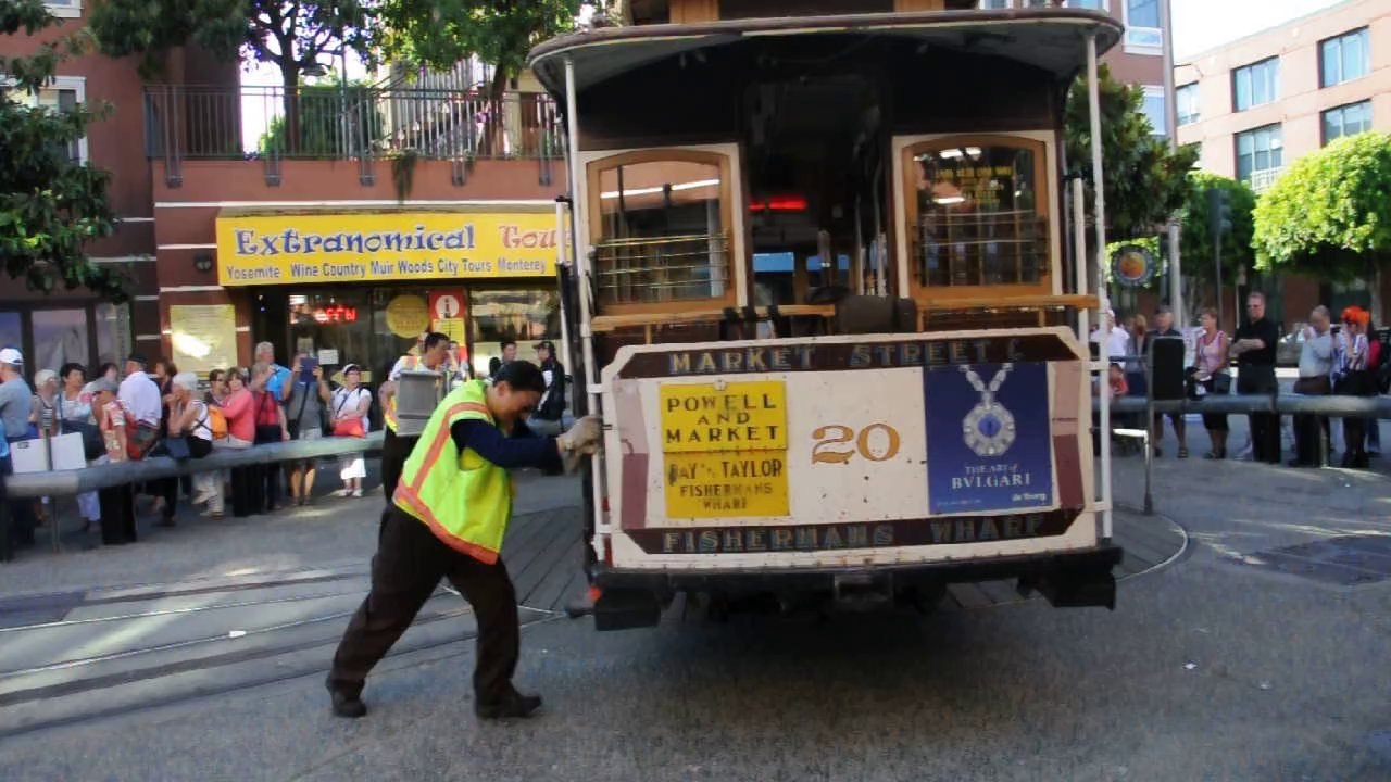 OUEST AMERICAIN. Les câble-cars de San Francisco. Californie