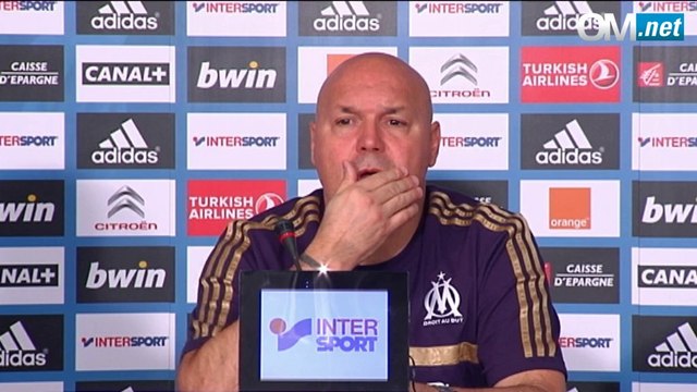 OM-VA : José Anigo face aux médias