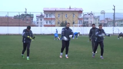 Orduspor, Karşıyaka maçı hazırlıklarını sürdürdü