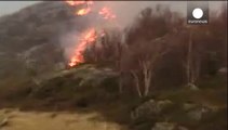 Vasto incendio nel nord della Norvegia, distrutto un villaggio