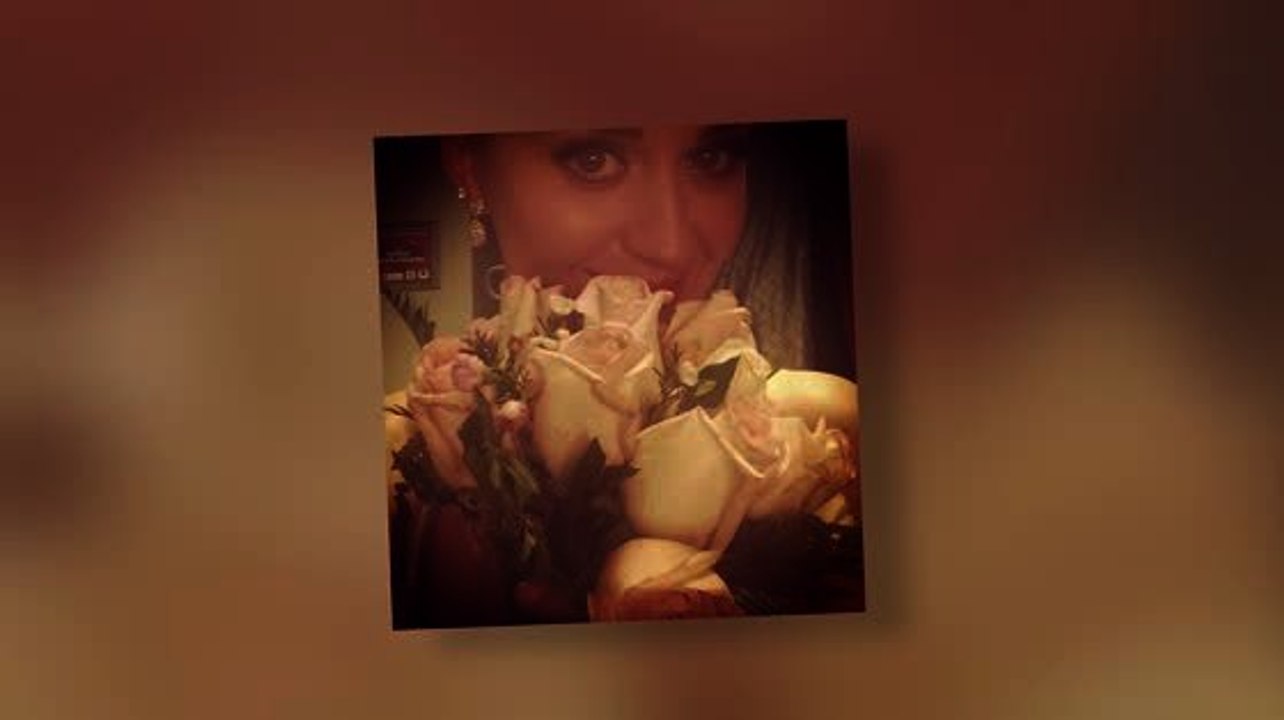 Katy Perry fing den Blumenstrauß