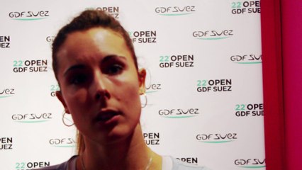 Open GDF SUEZ - Alizé Cornet : "J'ai ma chance"