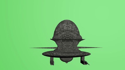 UFO Alien ship animation