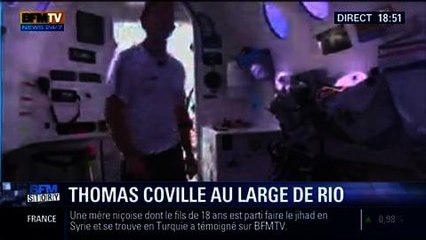 BFM Story: Thomas Coville au large de Rio - 28/01
