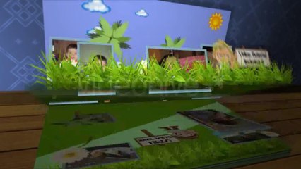 3D Children Photo Book - After Effects Template