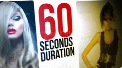 Photo Gallery And Kinetic Typography - After Effects Template