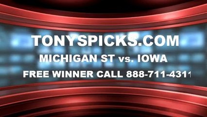 Download Video: Iowa Hawkeyes vs. Michigan St Spartans Pick Prediction NCAA College Basketball Odds Preview 1-28-2014