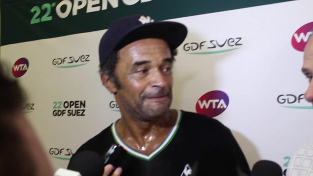 Open GDF SUEZ - Yannick Noah et Guy Forget : L'objectif, ne pas être ridicule