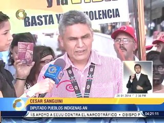 Pueblos indígenas realizaron manifestación cultural por la paz y la vida