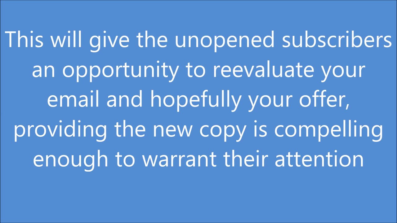 Double your email open rate