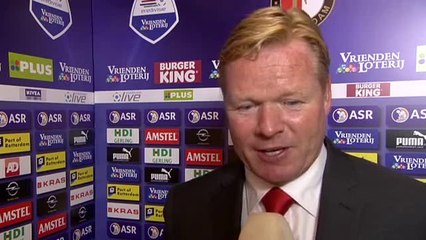 25-07-2012 Ronald Koeman na Feyenoord - Real Mallorca