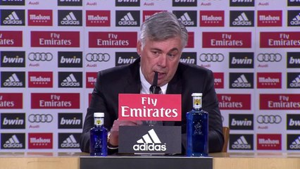 Ancelotti: "Este sistema funciona por el trabajo de los centrales"