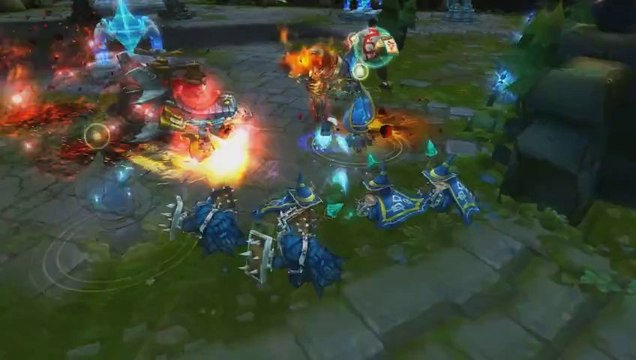 LOL FUN - flash trick by xerath - league-of-legends