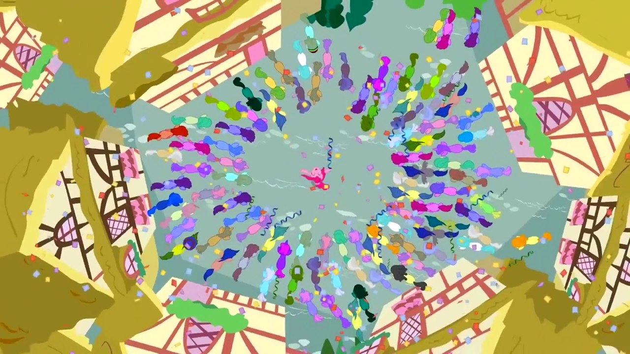 [Parody] Smile Song Duet. English and Japanese versions together.