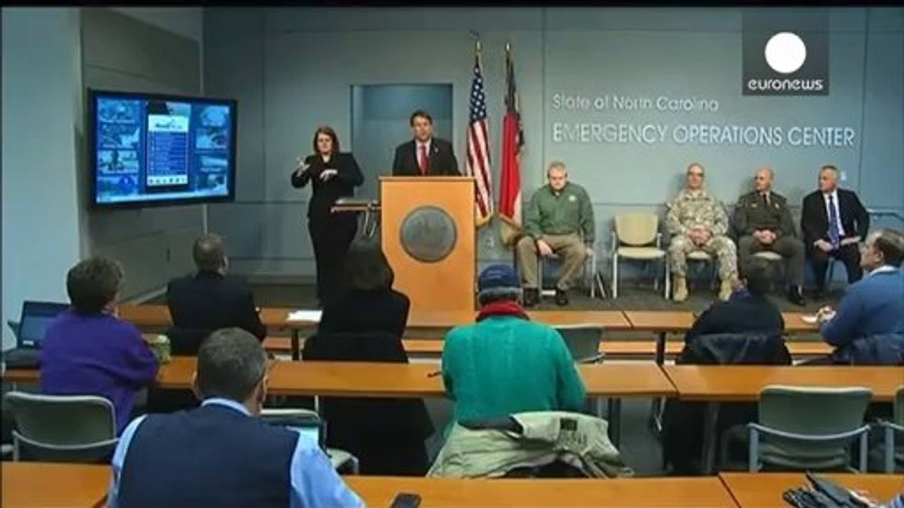 Nouvelle vague de froid polaire aux Etats-Unis