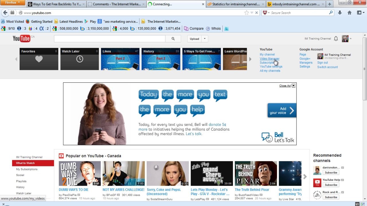 5 Ways To Get Free Backlinks To Your Website - Part 3 Video 1