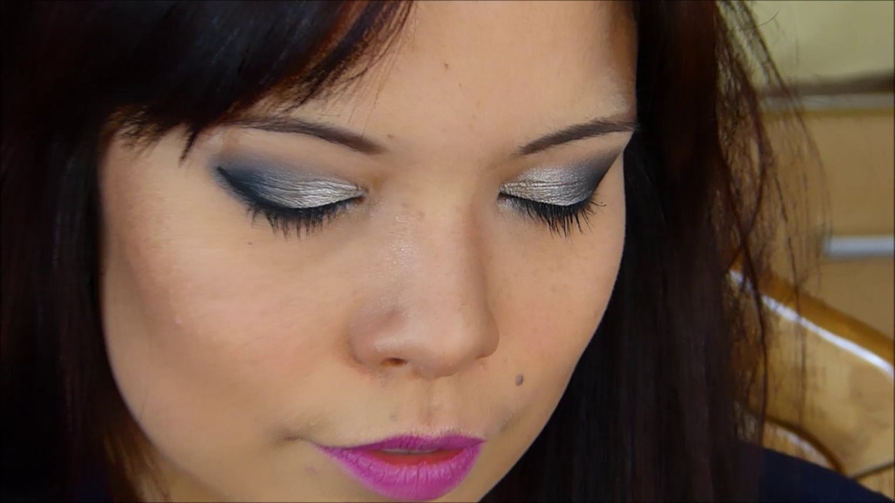 Cold Silver Smokey Eyes - Tutorial mit der Naked 2 von Urban Decay