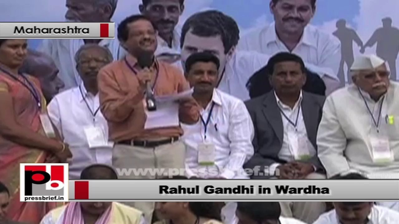 Rahul Gandhi: We initiated this process; Pradhans, Leaders and Bureaucrats have come here