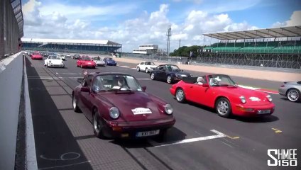 Le fantastique rassemblement de Porsche 911 à Silverstone en vidéo