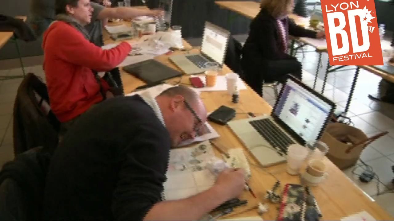 Le presque live des 24h de la BD à Lyon #10