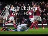 watch Barclays Premier League Chelsea vs West Ham online streaming
