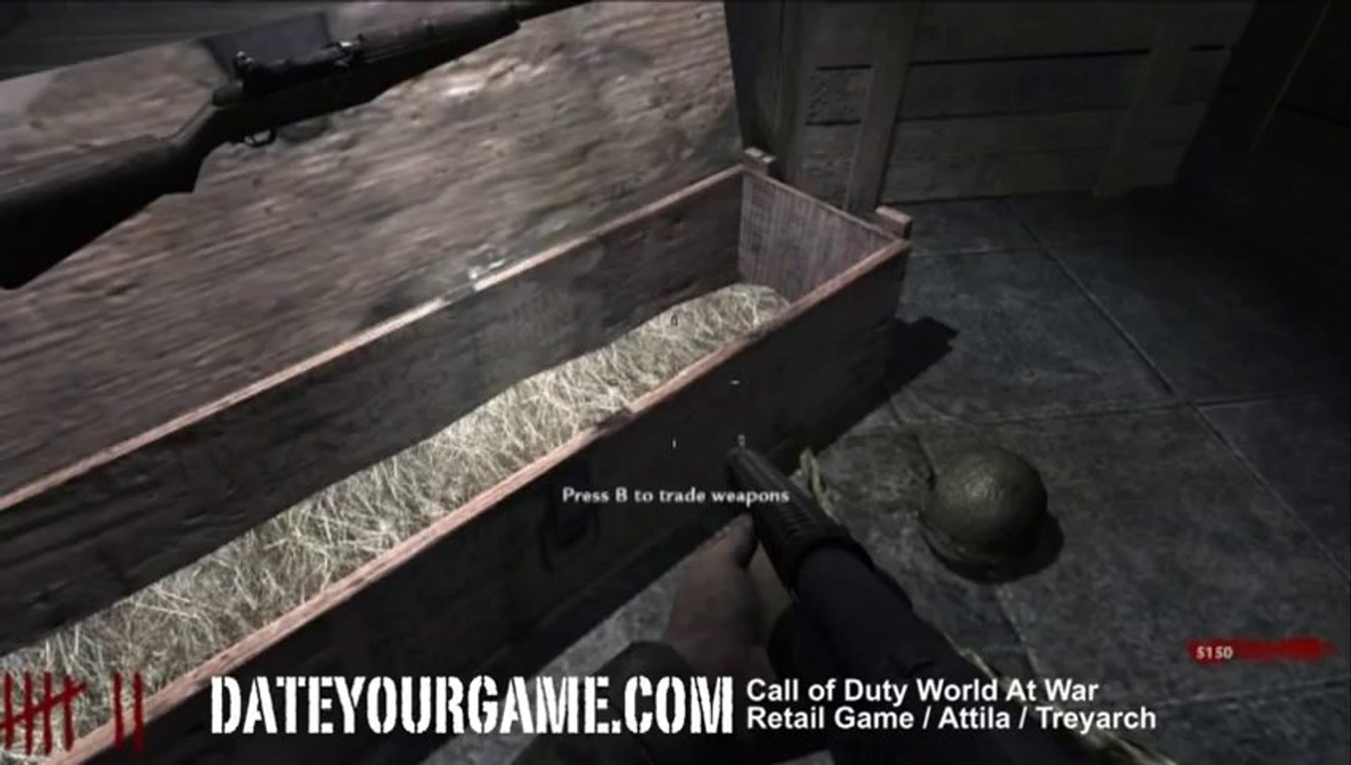 Call Of Duty 5 World At War Walkthrough Nazi Zombies Nacht Der Untoten Part 1 Gameplay Hd Video Dailymotion