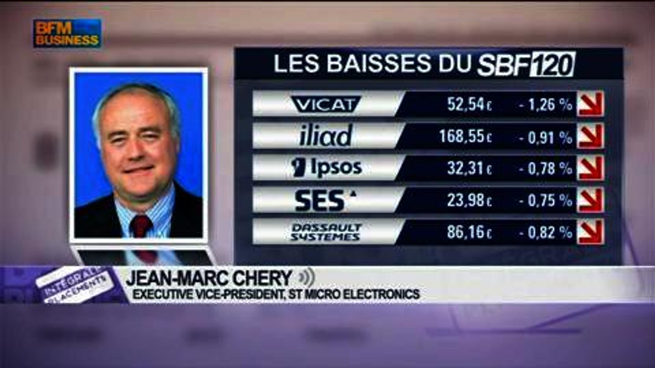 STMicroelectronics: Publications et prévisions: Jean-Marc Chery, dans Intégrale Placements - 28/01