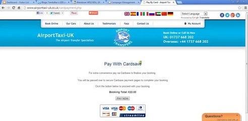 Gatwick Taxi Service - How to Book